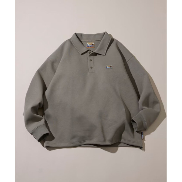 프릭스스토어 빅실루엣 스핀들 박스 원포인트 로고 폴로 카라 스웨트 8컬러 1023248903156