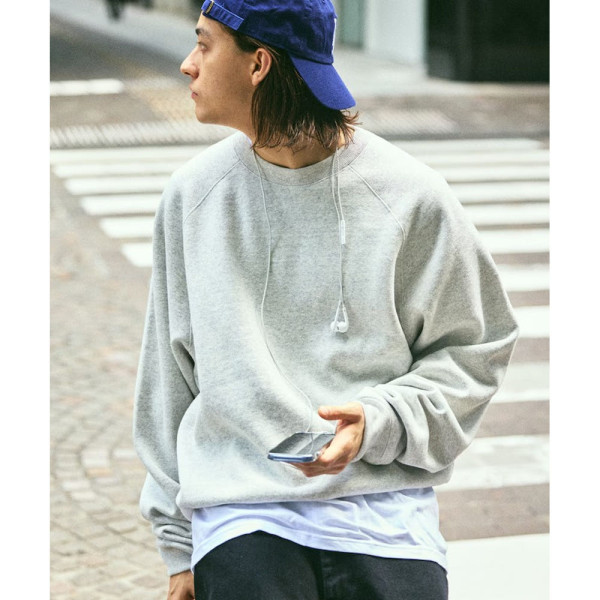 프릭스스토어 12oz 숏 헤비웨이트 라글란 슬리브스웨트 짧은 길이 5컬러 1223248901251