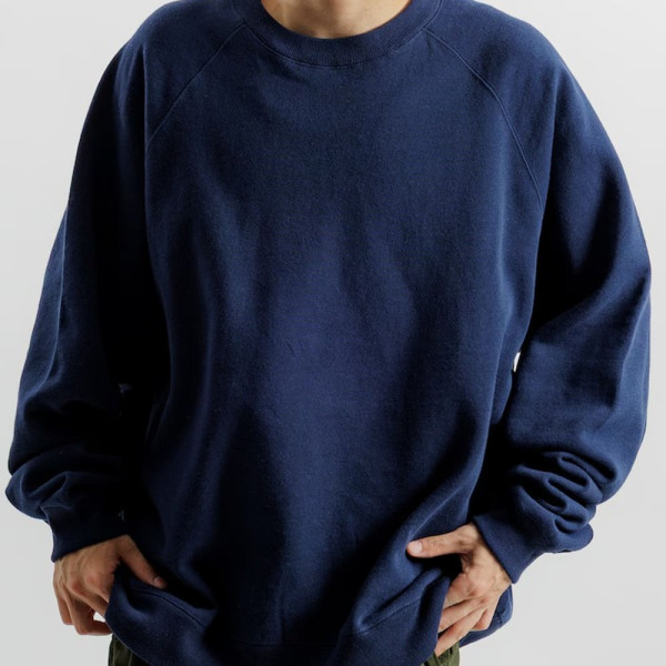 프릭스스토어 12oz 헤비웨이트 오버핏 래글런 슬리브 크루넥 스웨트 맨투맨 1223248901248