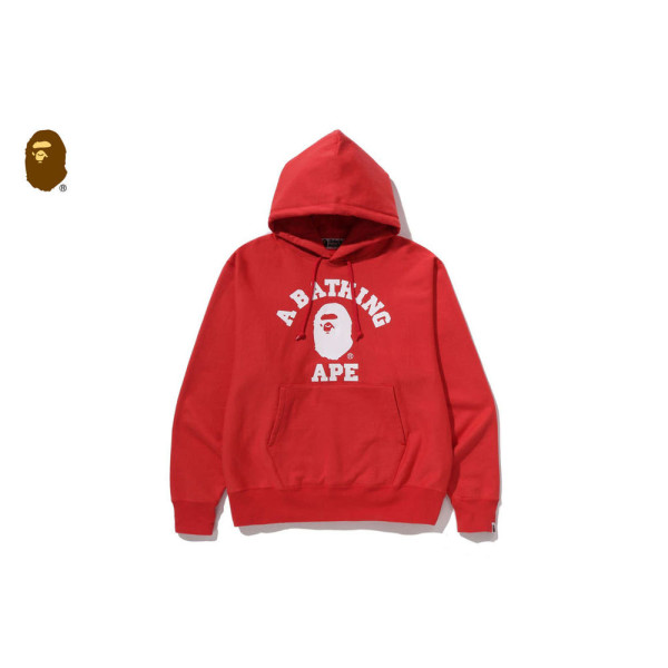 베이프 클래식 컬리지 풀오버 후드티 4컬러 1L70114002