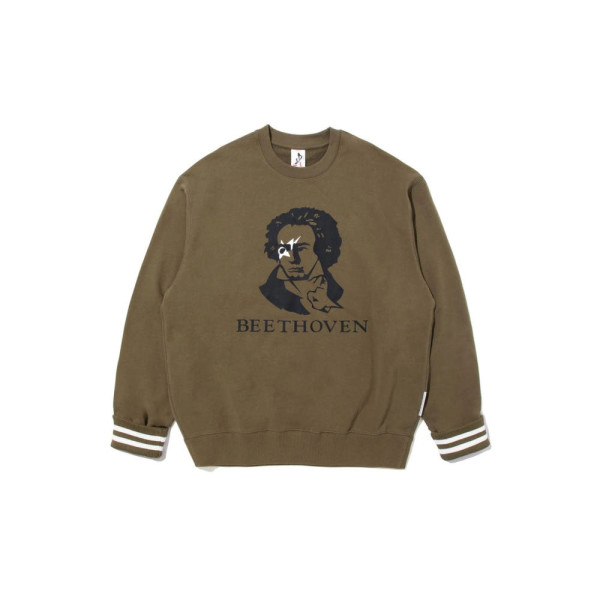 베이프 카즈키 쿠라이시 베토벤 크루넥 스웨트셔츠 2컬러 1L83113902