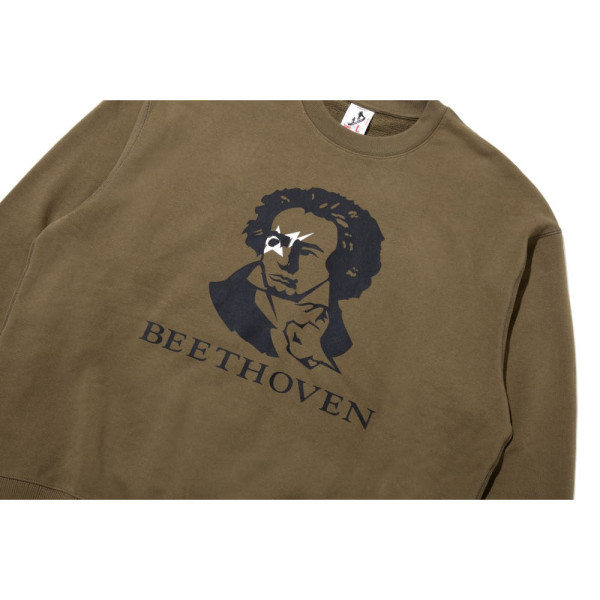 베이프 카즈키 쿠라이시 베토벤 크루넥 스웨트셔츠 2컬러 1L83113902