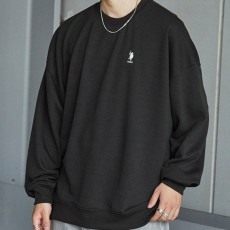 U.S. POLO ASSN. 유에스폴로에센 별주 빅실루엣 로고 자수 안감 풀오버 스웨트셔츠 19컬러 56280361 SMIlc760