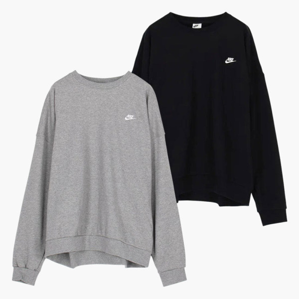 프릭스스토어 나이키 클럽 플리스 남성 오버사이즈드 프렌치 테리 크루 2컬러 1223199300725