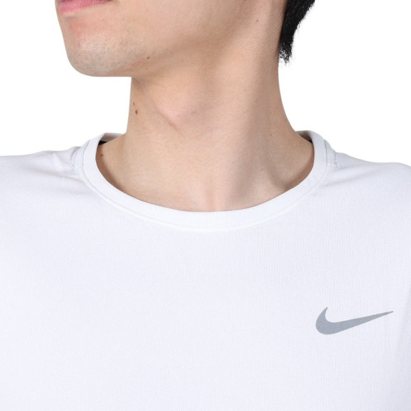 나이키 드라이핏 UV 마일러 반소매 러닝 탑 화이트 DV9316-100
