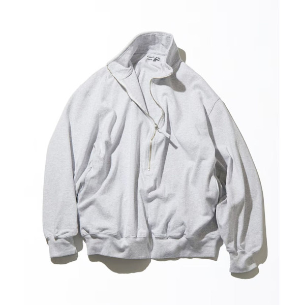 프릭스스토어 카우람 헤비 웨이트 저지 3/4 지퍼 카뎃 카라 셔츠 4컬러 1023390900045