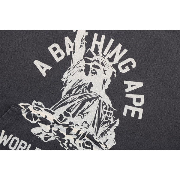 베이프 디스트로이 워시드 릴렉스핏 풀오버 후디 후드티 3컬러 1L80114002