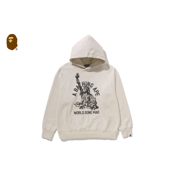 베이프 디스트로이 워시드 릴렉스핏 풀오버 후디 후드티 3컬러 1L80114002