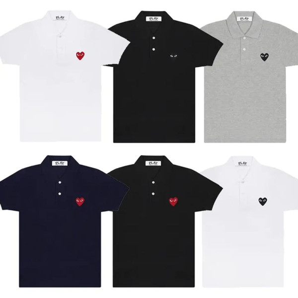 꼼데가르송 카라티 반팔 폴로 PK 남녀공용 7컬러