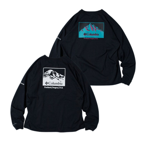 프릭스스토어 컬럼비아 별주 임페리얼 파크 백 프린트 롱 슬리브 티셔츠 12컬러 1221129900054