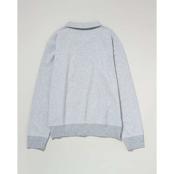 U.S. POLO ASSN. 유에스폴로에센 더블 호스맨 자수 하프 집 폴로 스웨트 3컬러 PLM53329