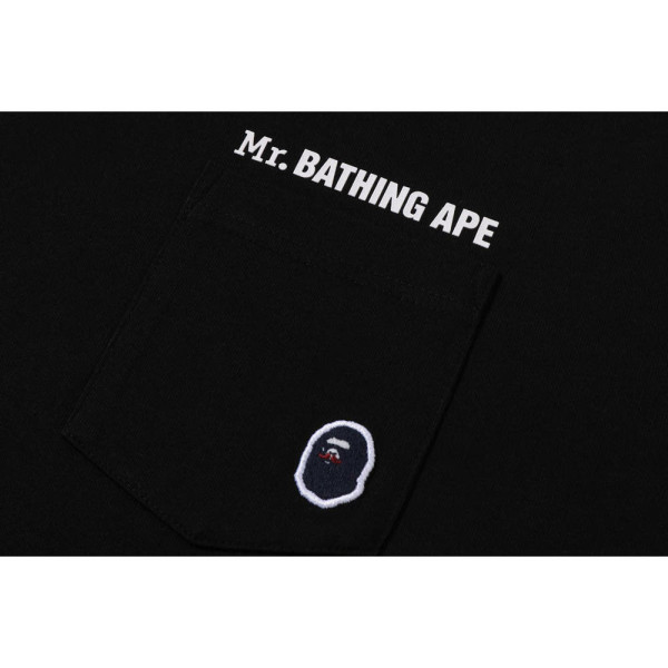 베이프 롱슬리브 포켓 티셔츠 2컬러 7L70111302