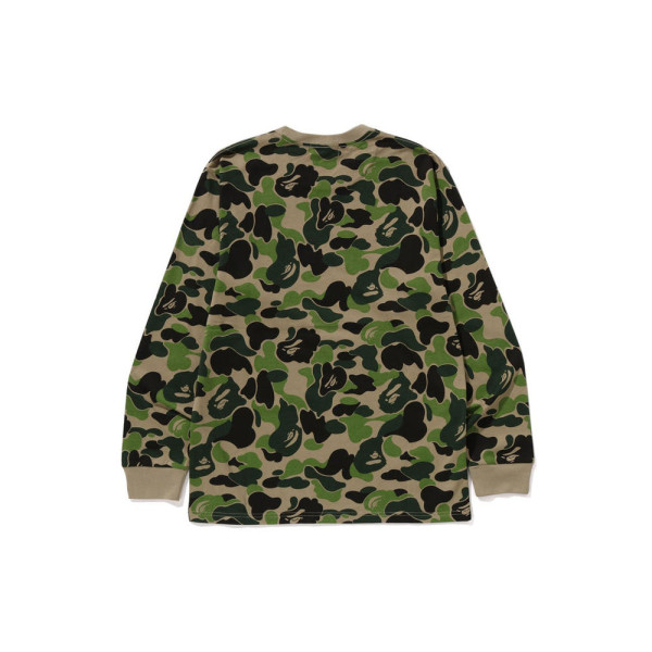 베이프 ABC 카모 컬리지 롱슬리브 티 3컬러 1L80111006
