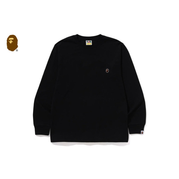 베이프 원포인트 롱슬리브 티셔츠 5컬러 1L80-111-002