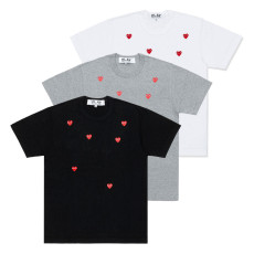 꼼데가르송 PLAY CDG 6 레드하트 반팔티 남녀공용 3컬러 AX-T338-051