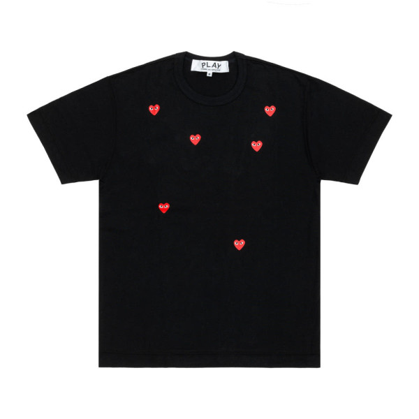 꼼데가르송 PLAY CDG 6 레드하트 반팔티 남녀공용 3컬러 AX-T338-051