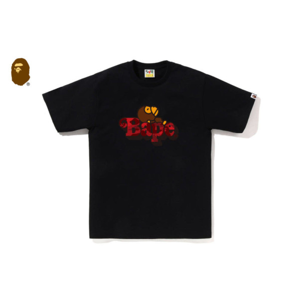 베이프 컬러 카모 마일로 온 베이프 티셔츠 6컬러 2L80110005