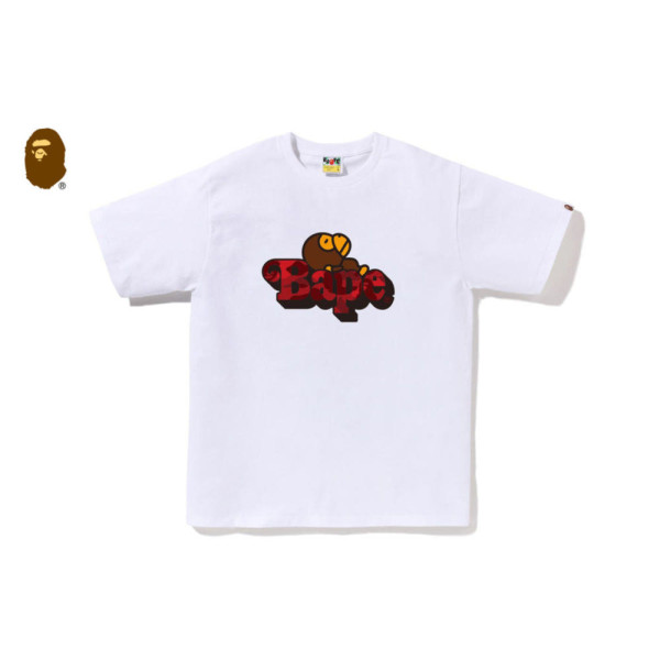 베이프 컬러 카모 마일로 온 베이프 티셔츠 6컬러 2L80110005