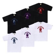 베이프 컬러 카모 콜리지 티셔츠 6컬러 1L80110016