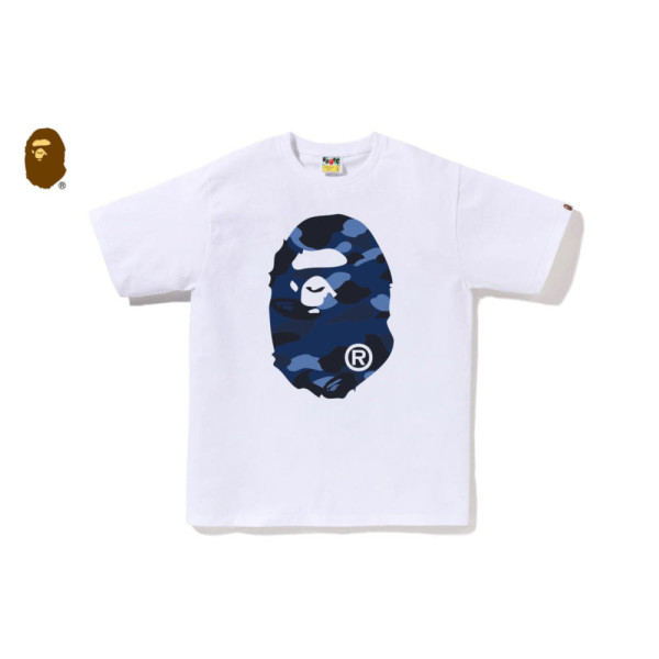 베이프 컬러 카모 빅 에이프 헤드 티셔츠 6컬러 1L80110017