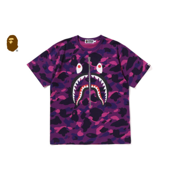 베이프 컬러 카모 에이프 페이스 스타 티셔츠 6컬러 1L80110019