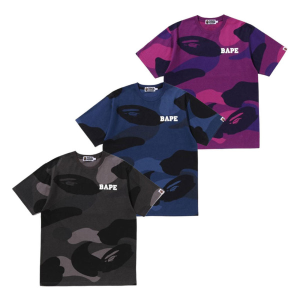 베이프 메가 컬러 카모 릴렉스 핏 티셔츠 3컬러 1L80109016