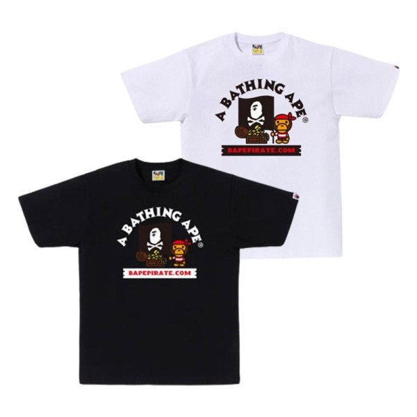 베이프 피레이트 마일로 티셔츠 2컬러 4L72110006