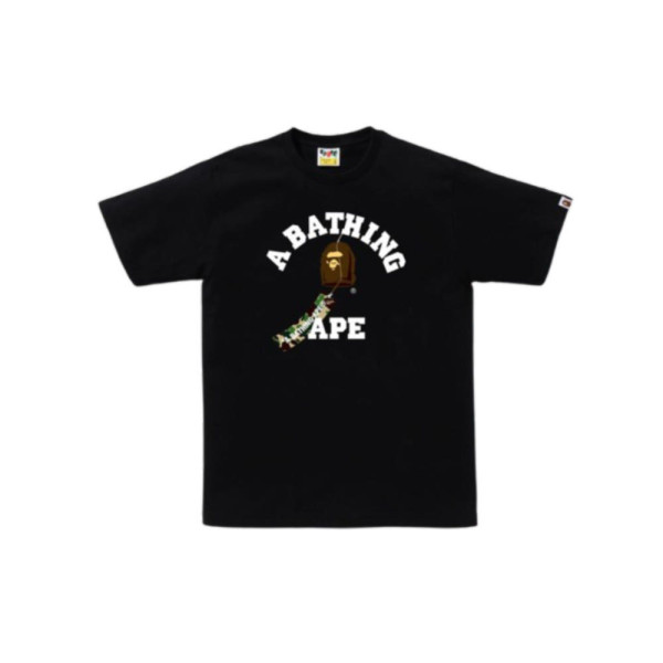 베이프 재패니즈 윈드 파임스 콜리지 티셔츠 2컬러 1L72110026