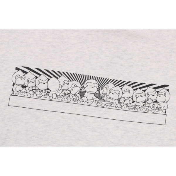 베이프 베이비 마일로 그래픽 릴렉스 핏 티셔츠 3컬러 2L80110302