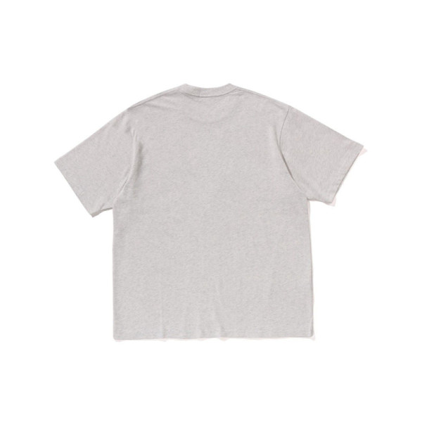 베이프 라인스톤 콜리지 릴렉스 핏 티셔츠 2컬러 1L80109313