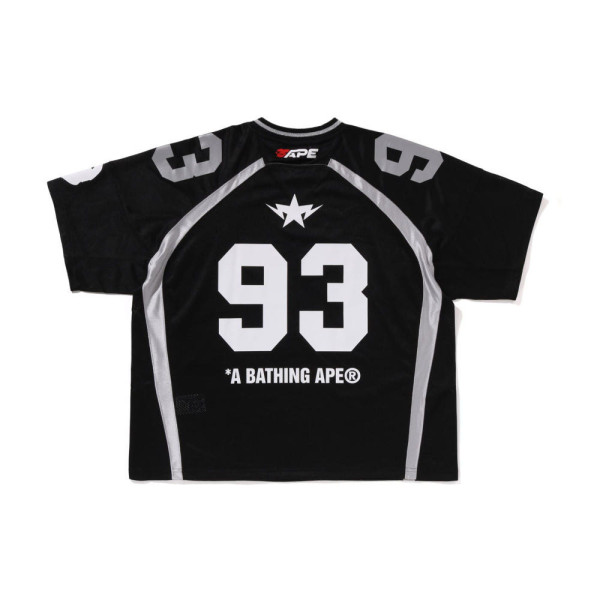 베이프 라임 카모 잭쿼드 릴렉스 핏 풋볼 저지 2컬러 1L80109312