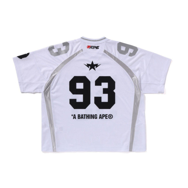 베이프 라임 카모 잭쿼드 릴렉스 핏 풋볼 저지 2컬러 1L80109312