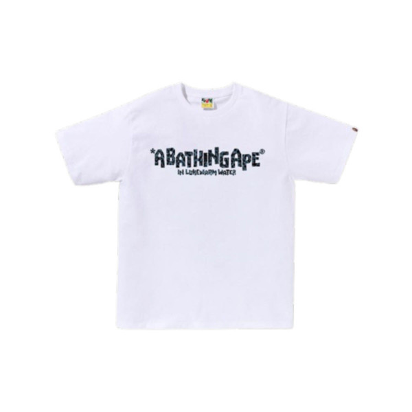 베이프 와일드 레오파드 패턴 프리머티브 로고 티셔츠 3컬러 1L80110043