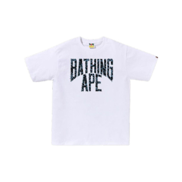 베이프 와일드 레오파드 패턴 NYC 로고 티셔츠 6컬러 1L80110040