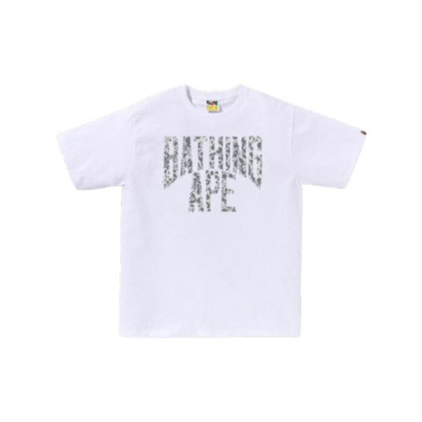 베이프 와일드 레오파드 패턴 NYC 로고 티셔츠 6컬러 1L80110040