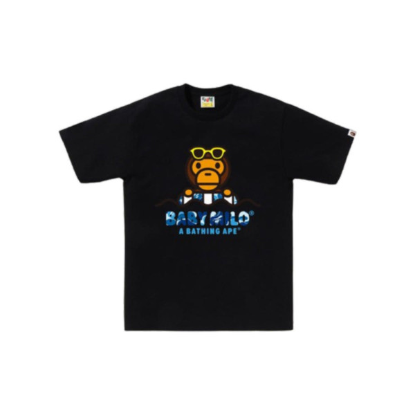 베이프 ABC 카모 베이비 마일로 플롯 썸머 반팔티 2컬러 2L72110010