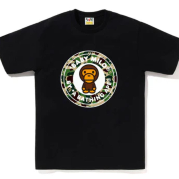 베이프 ABC 카모 마일로 비지 워크 티셔츠 6컬러 2L80110003