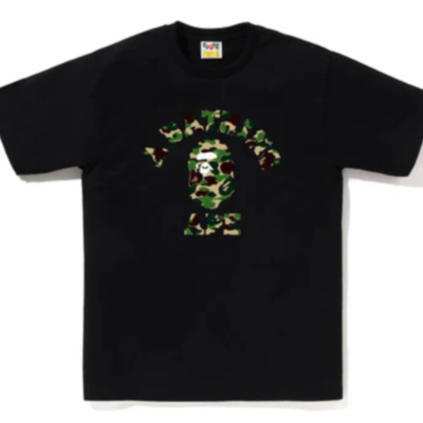 베이프 ABC 카모 칼리지 티셔츠 6컬러 1L80110005