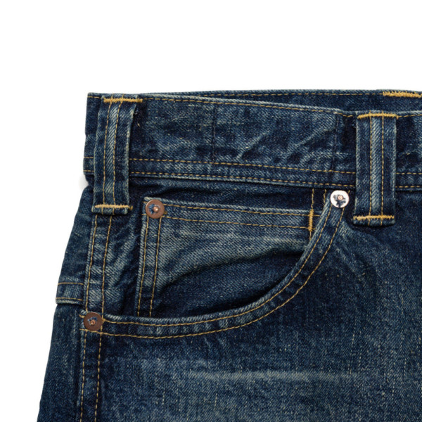 휴먼메이드 슬림 데님 팬츠 퓨처 인디고 HM30PT003