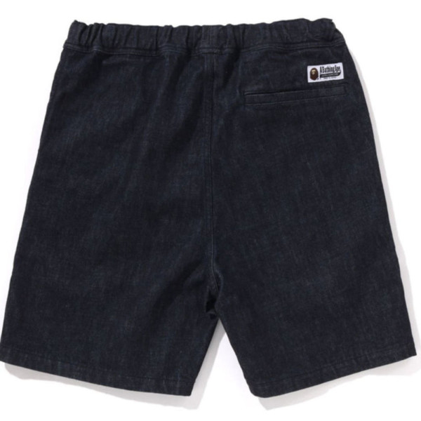 베이프 원포인트 릴렉스핏 13OZ 데님 숏 팬츠 2컬러 1L30151305