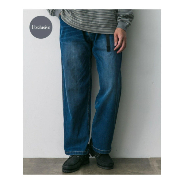 그라미치 X 어반리서치도어 URBAN RESEARCH DOORS 별주 마운틴 와이드 데님 팬츠 4컬러 DMA4-GMP5-S2078