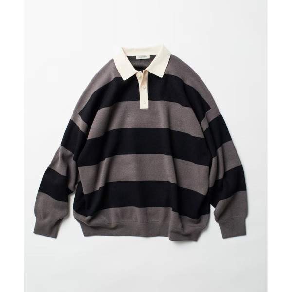 프릭스스토어 빅실루엣 보더 니트 라거 셔츠 3컬러 1231248900192