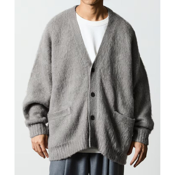 프릭스스토어 릴랙스핏 샤기니트 루즈 가디건 5컬러 1235248900094