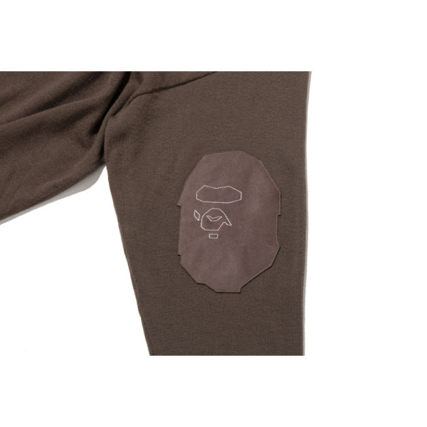 베이프 카즈키 쿠라이시 에이프 헤드 패치 밀리터리 니트 스웨터 2컬러 1L83120901