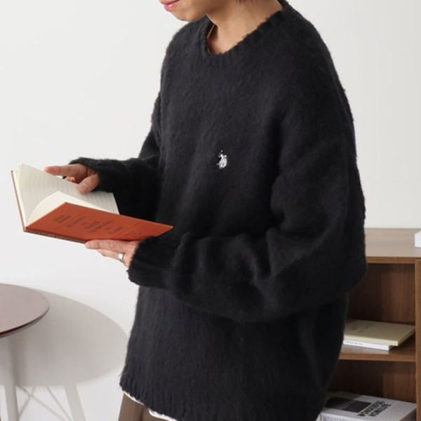 U.S. POLO ASSN. 유에스폴로에센 별주 자수 로고 크루넥 스웨터 6컬러 PLM53431CO 100379500