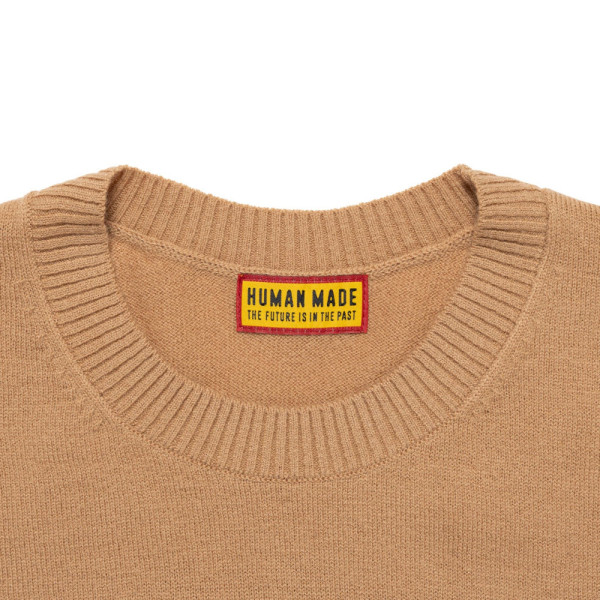 휴먼메이드 하트 뱃지 니트 스웨터 3컬러 HM30CS034