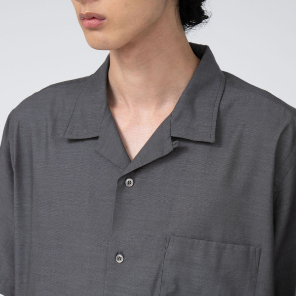 나나미카 오픈 칼라 파나마 S/S 셔츠 3컬러 S25SG119