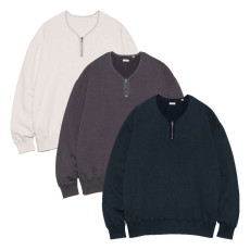 나나미카 리버시블 하프 집업 스웨트 3컬러 S25SH096