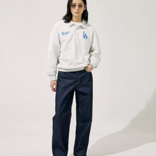 프릭스스토어 MLB 폴로 칼라 스웨트 4컬러 1023248903117