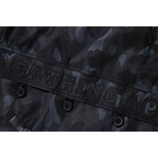 베이프 컬러 카모 N-3B 패딩 자켓 블랙 1L80141311